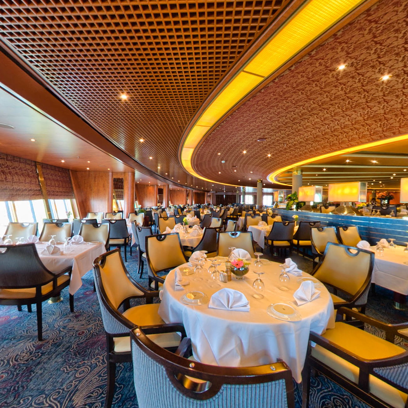 Vista Dining Room on Holland America Oosterdam Ship Cruise Critic