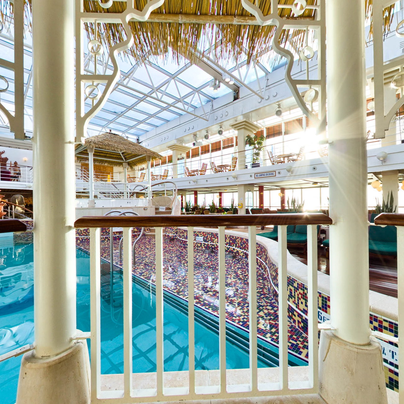 Lotus Pool on Island Princess Cruise Ship Cruise Critic