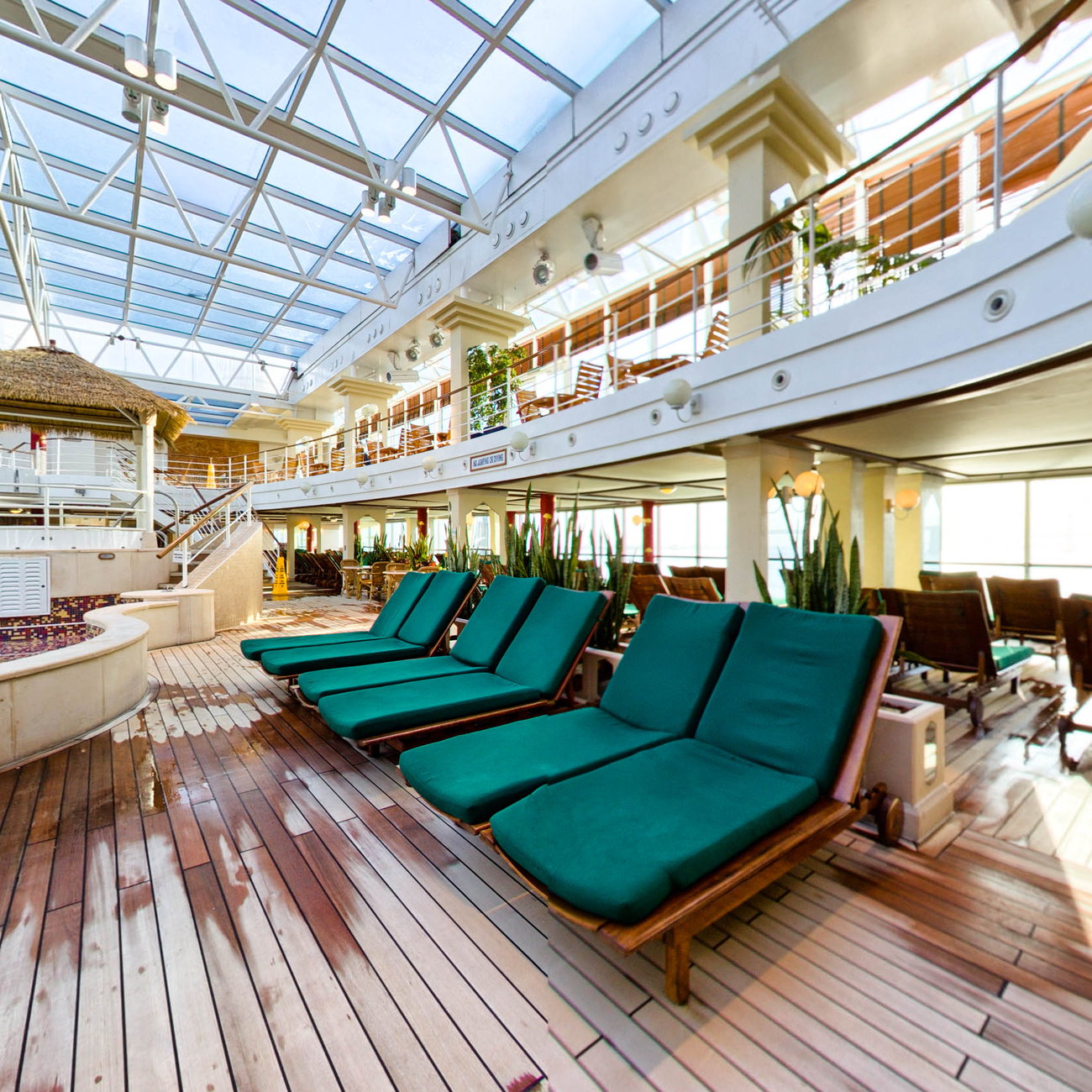 Lotus Pool on Island Princess Cruise Ship Cruise Critic