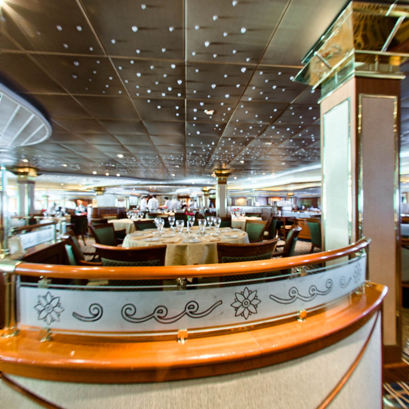 Bordeaux Dining Room on Island Princess Cruise Ship Cruise Critic