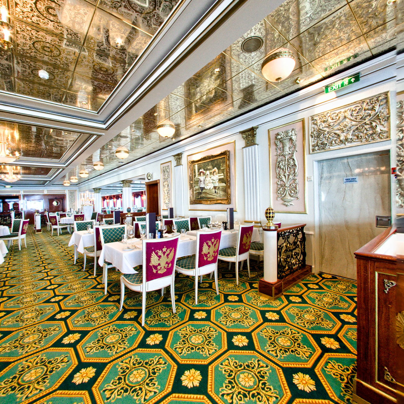 Summer Palace Main Dining Room on Norwegian Pearl Ship Cruise Critic
