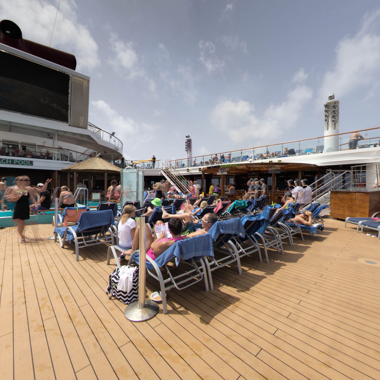 Lido Deck on Carnival Sunshine Cruise Ship Cruise Critic