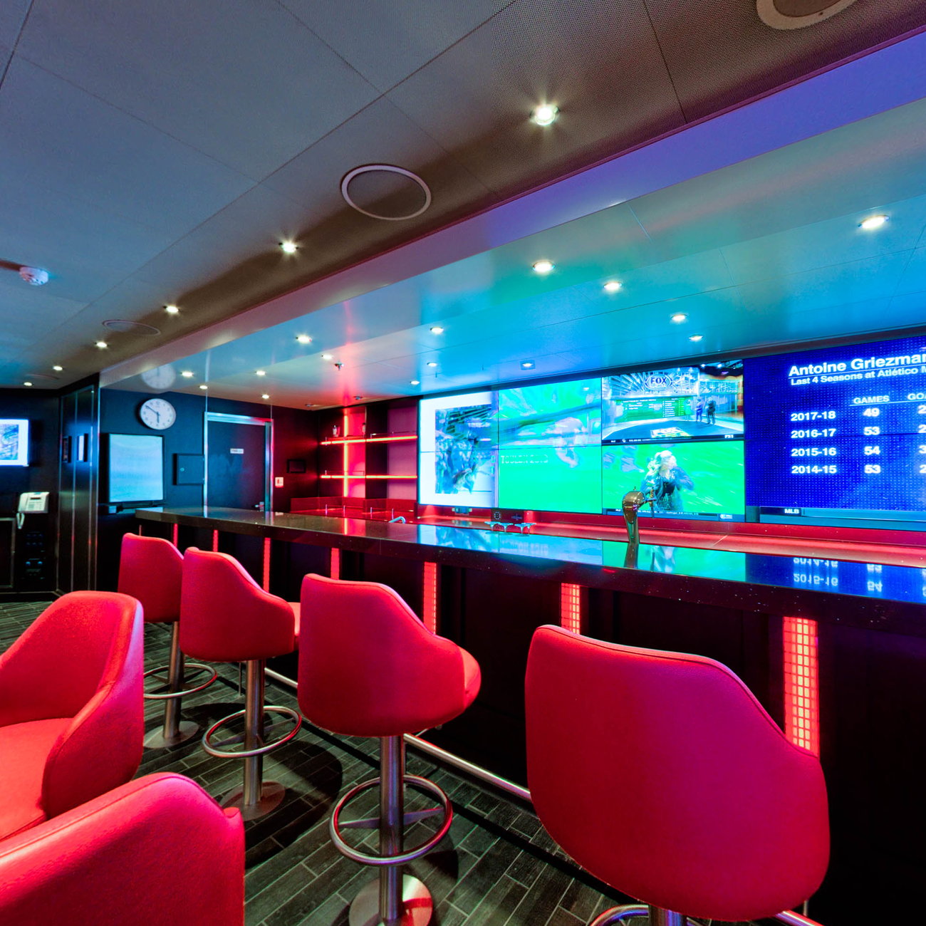 SkyBox Sports Bar on Carnival Horizon Cruise Ship Cruise Critic