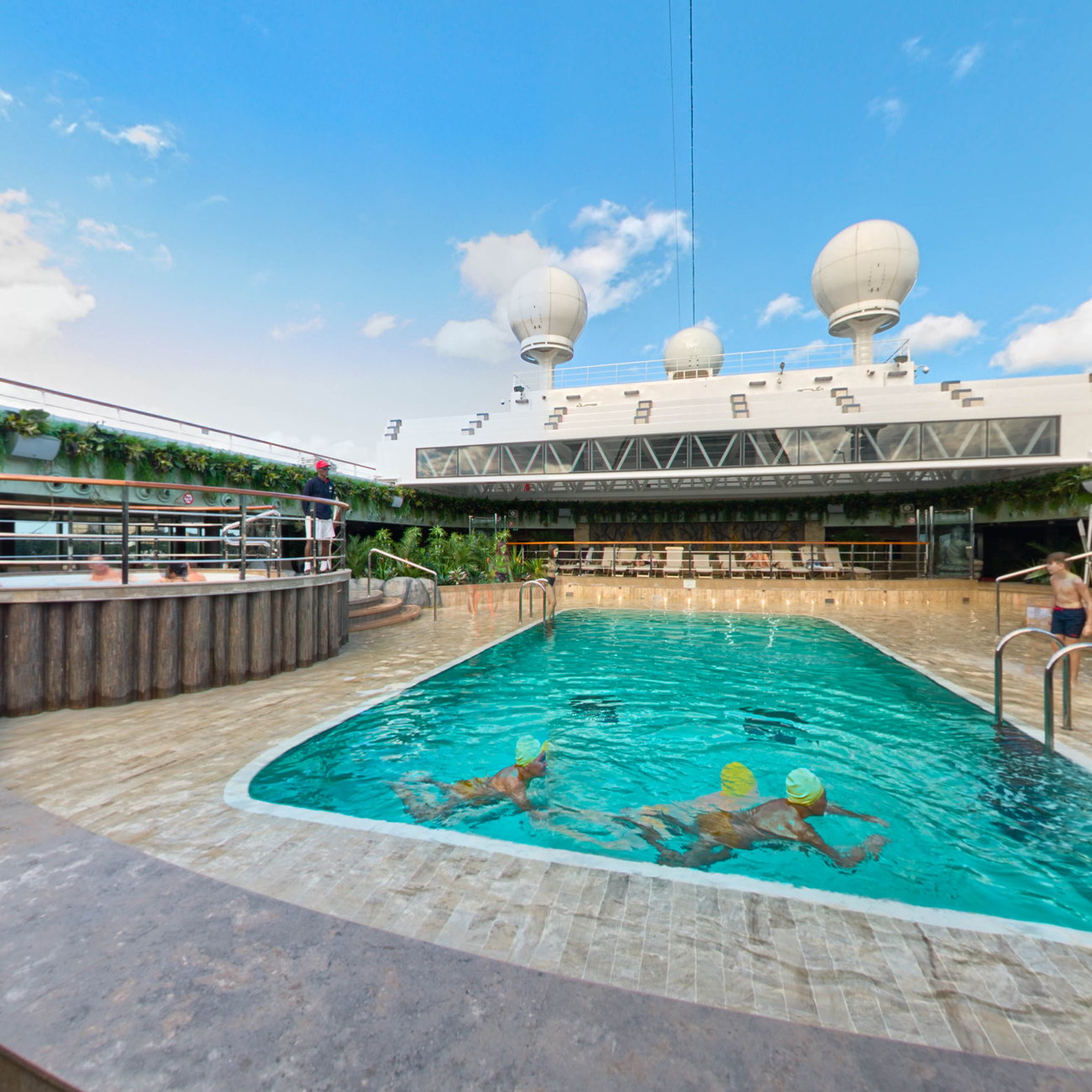Jungle Pool on MSC Seaview Cruise Ship Cruise Critic